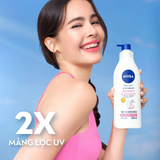  Sữa Dưỡng Thể Nivea Radiant & Smooth Dưỡng Sáng Mịn Da 500ml - Extra Bright, Cấp Ẩm, Đều Màu, Màng Lọc UV 