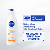  Sữa Dưỡng Thể Nivea Phục Hồi & Chống Nắng Ban Ngày 8 Super Foods Repair & Protect SPF30 PA++ 350ml - Dưỡng Sáng, Cấp Ẩm 