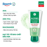  Sữa Rửa Mặt Acnes Oil Control Cleanser 50g/100g - Gel Rửa Mặt Kiểm Soát Nhờn, Ngừa Mụn Cho Da Dầu 
