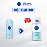  Lăn Ngăn Mùi Nivea Fresh Energy Tươi Mát Sức Sống 50ml - Ngăn Mùi 72H, Chiết Xuất Sả, Khô Thoáng, Không Cồn 