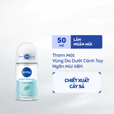  Lăn Ngăn Mùi Nivea Fresh Energy Tươi Mát Sức Sống 50ml - Ngăn Mùi 72H, Chiết Xuất Sả, Khô Thoáng, Không Cồn 