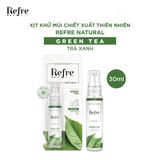  Xịt Khử Mùi Chiết Xuất Thiên Nhiên Refre Natural 30ml 