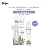  Xịt Khử Mùi Chiết Xuất Thiên Nhiên Refre Natural 30ml 