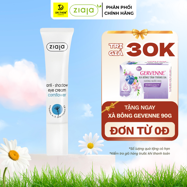Kem Chống Quầng Thâm Mắt Ziaja Anti-Shadow Eye Cream 15ml