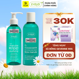  Gel Rửa Mặt Sạch Sâu, Điều Hòa Tuyến Bã Nhờn Ziaja Manuka Tree Purifying Normalising Cleansing Gel 200ml 