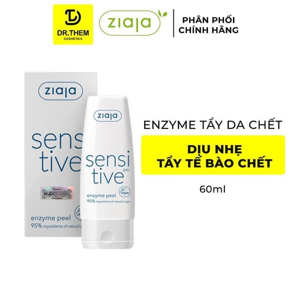 Enzyme Tẩy Tế Bào Chết Ziaja Sensitive Skin Enzyme Peel 60ml