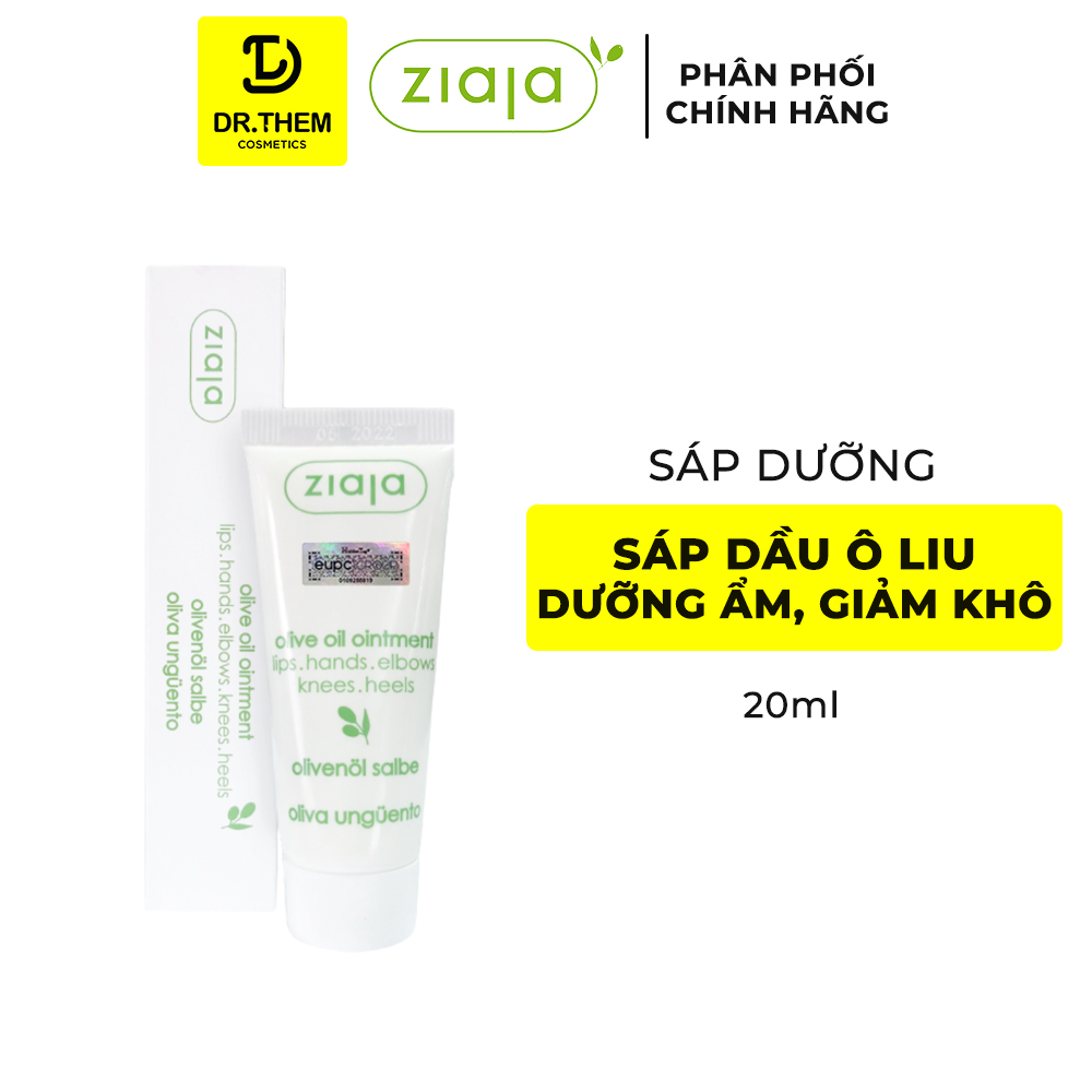 Sáp Dầu Oliu Ziaja Olive Oil Ointment Dưỡng Môi Khô, Nứt Nẻ 20ml 2