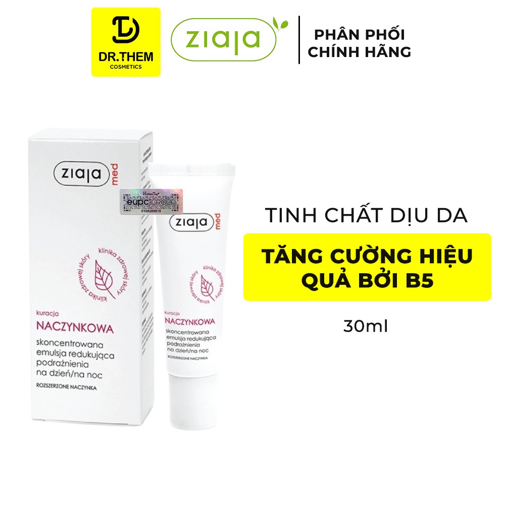 Tinh Chất Phục Hồi Da Ziaja B5-Ziaja Med Kuracja Naczynkowa Làm Dịu Da, Giảm Kích Ứng 30ml 2