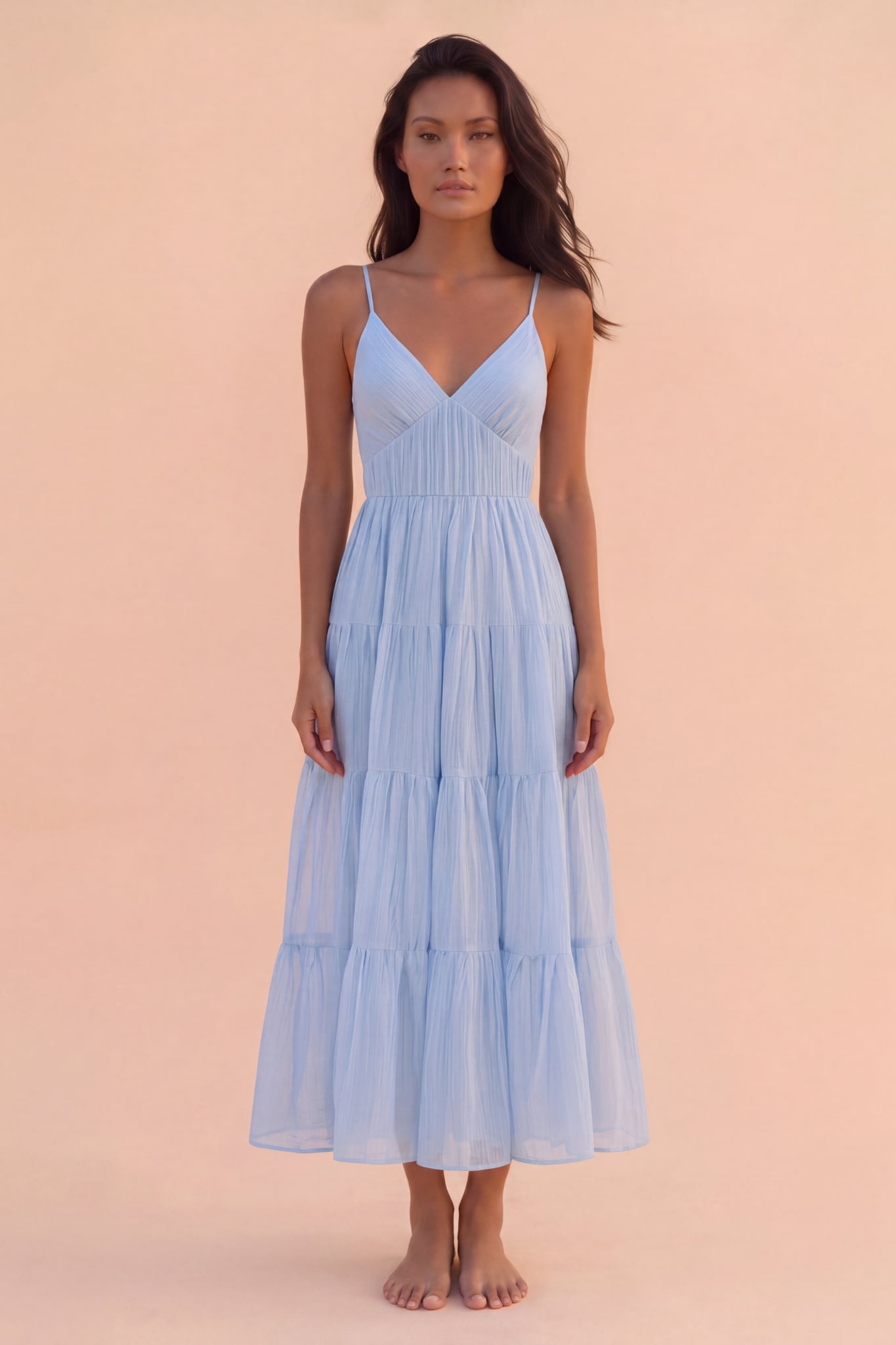 Đầm Dài Maxi Đi Biển Azure