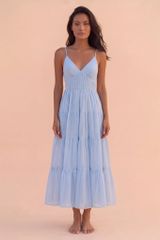 Đầm Dài Maxi Đi Biển Azure