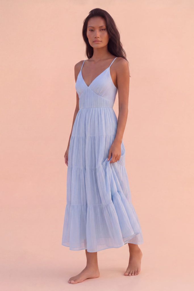 Đầm Dài Maxi Đi Biển Azure
