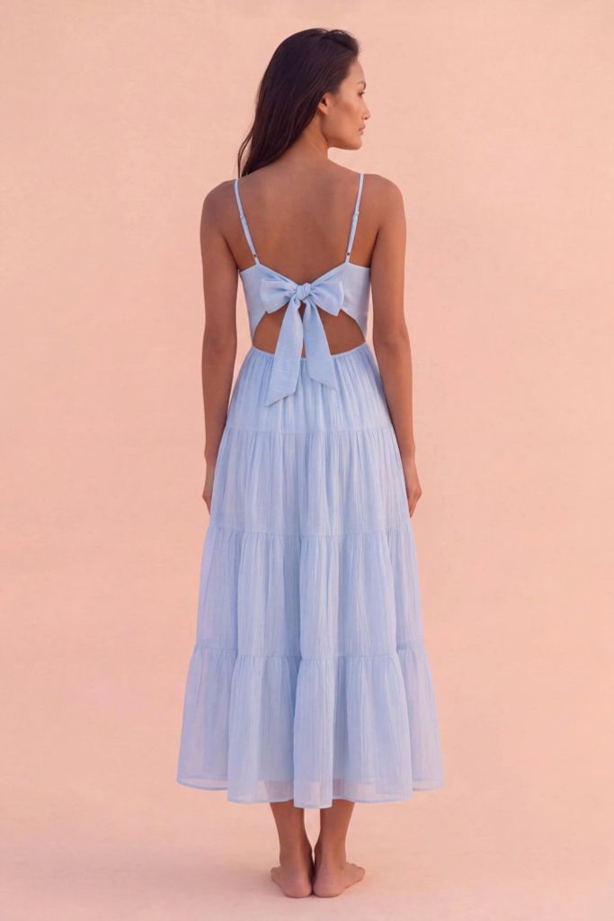 Đầm Dài Maxi Đi Biển Azure