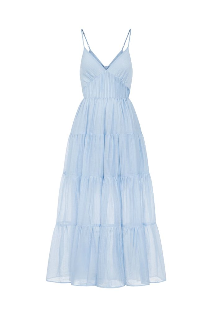 Đầm Dài Maxi Đi Biển Azure