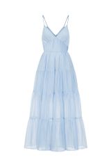 Đầm Dài Maxi Đi Biển Azure