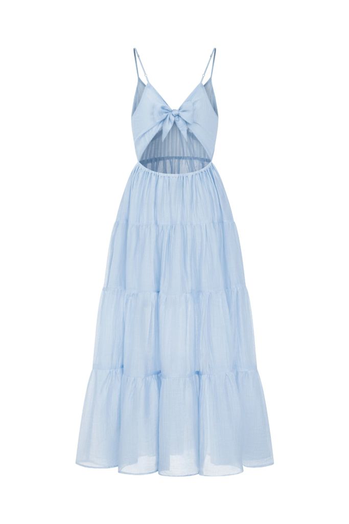Đầm Dài Maxi Đi Biển Azure