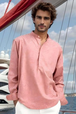 Áo Sơ Mi Nam Linen