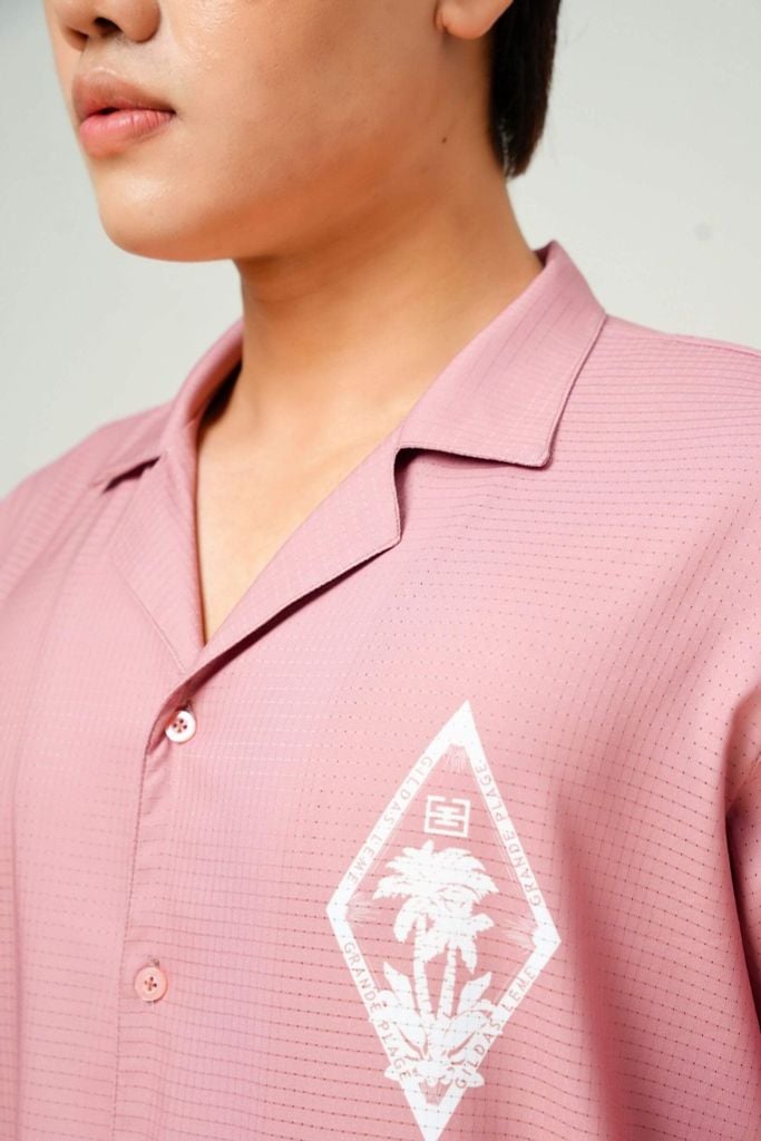 Set Đồ Đi Biển Nam Pink Paradise