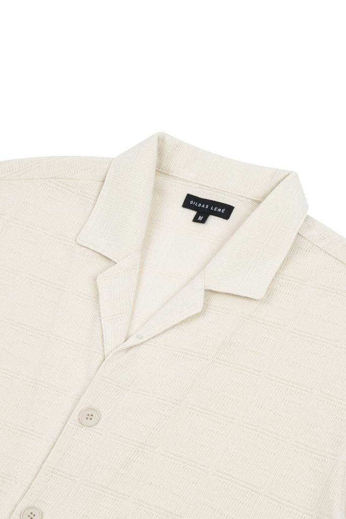 Áo sơ mi knit cuban Gigaro