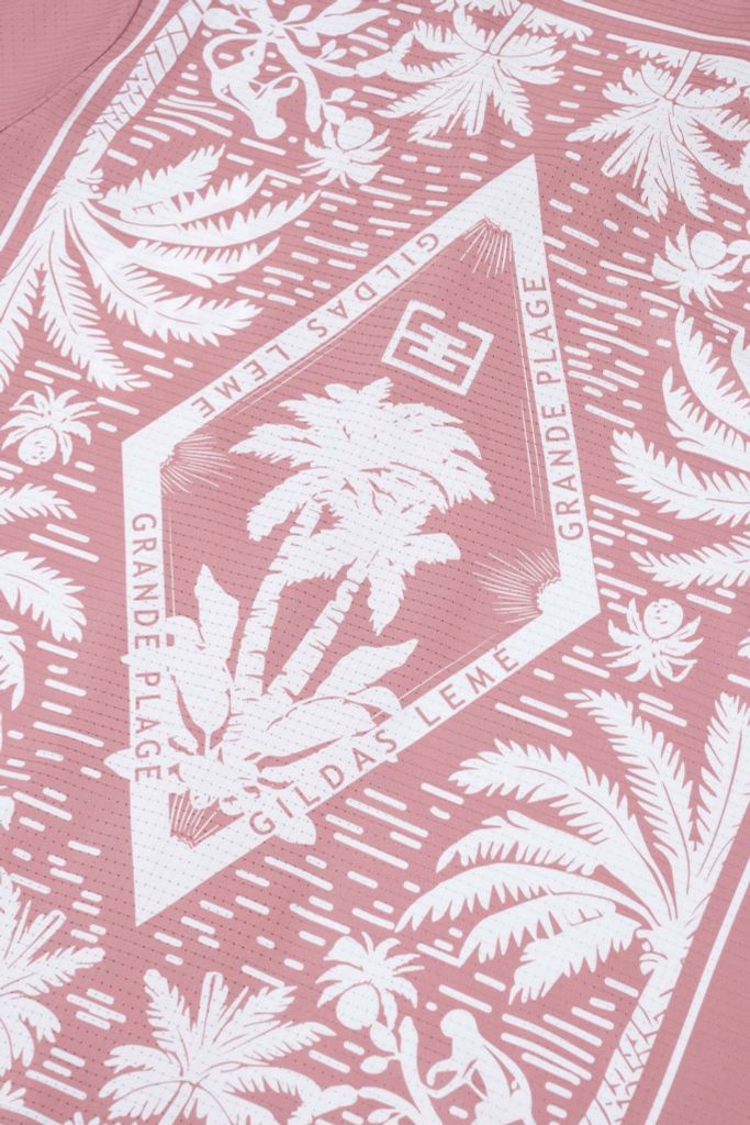 Áo Sơ Mi Nam Đi Biển Pink Paradise