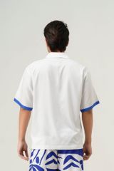 Áo Sơ Mi Nam Đi Biển Blue Stamp