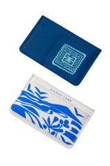 Ví Da Đựng Thẻ Blue Stamp Edition