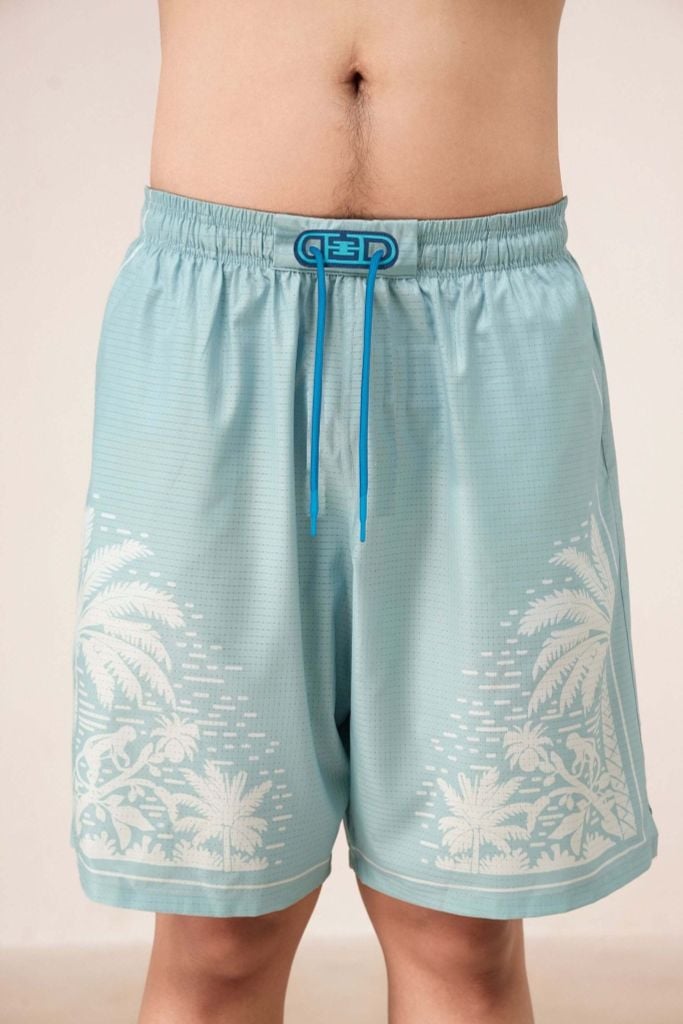 Set Đồ Đi Biển Nam Pink Paradise