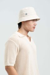 Mũ Bucket Nam Linen