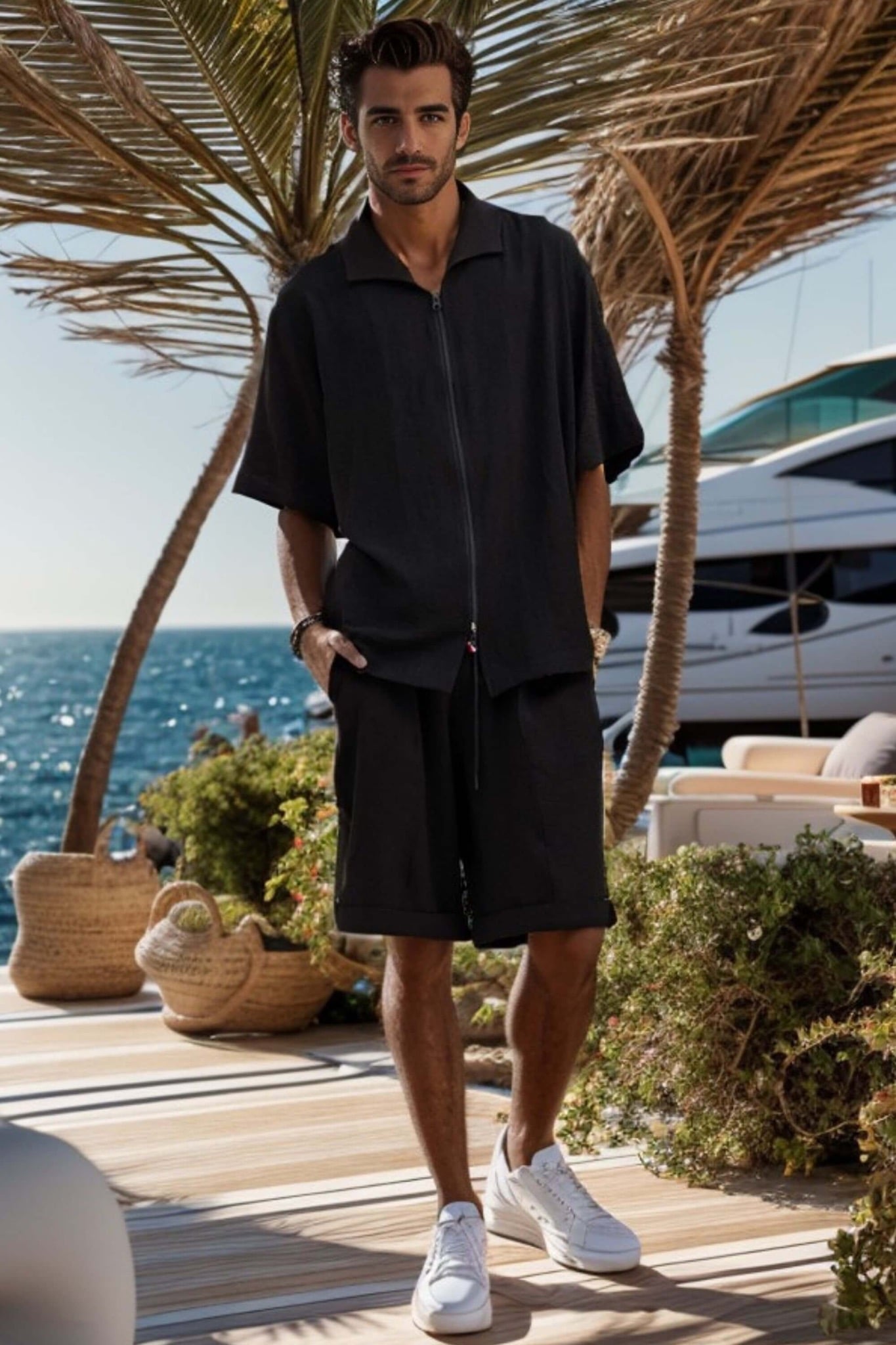 Quần Short Đi Biển Nam Mistral