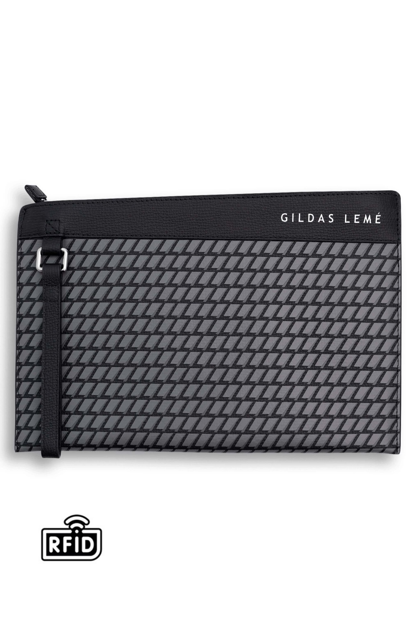 Ví Da Cầm Tay Gildas Lemé RFID