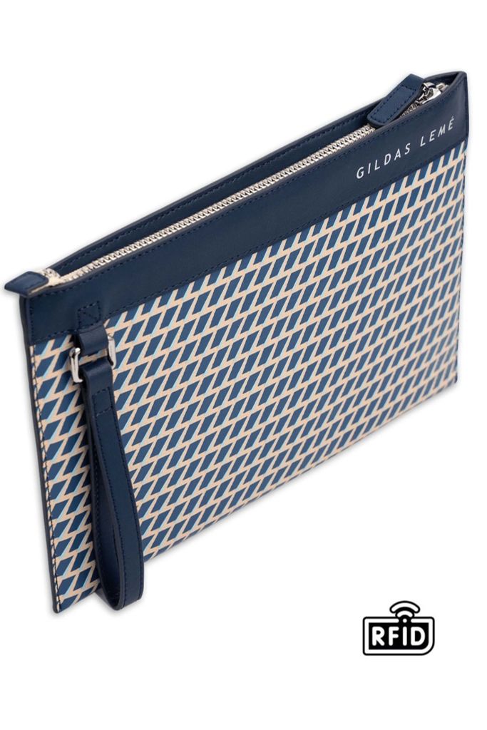 Ví Da Cầm Tay Gildas Lemé RFID