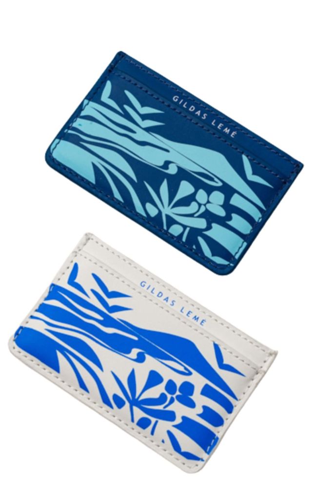 Ví Da Đựng Thẻ Blue Stamp Edition