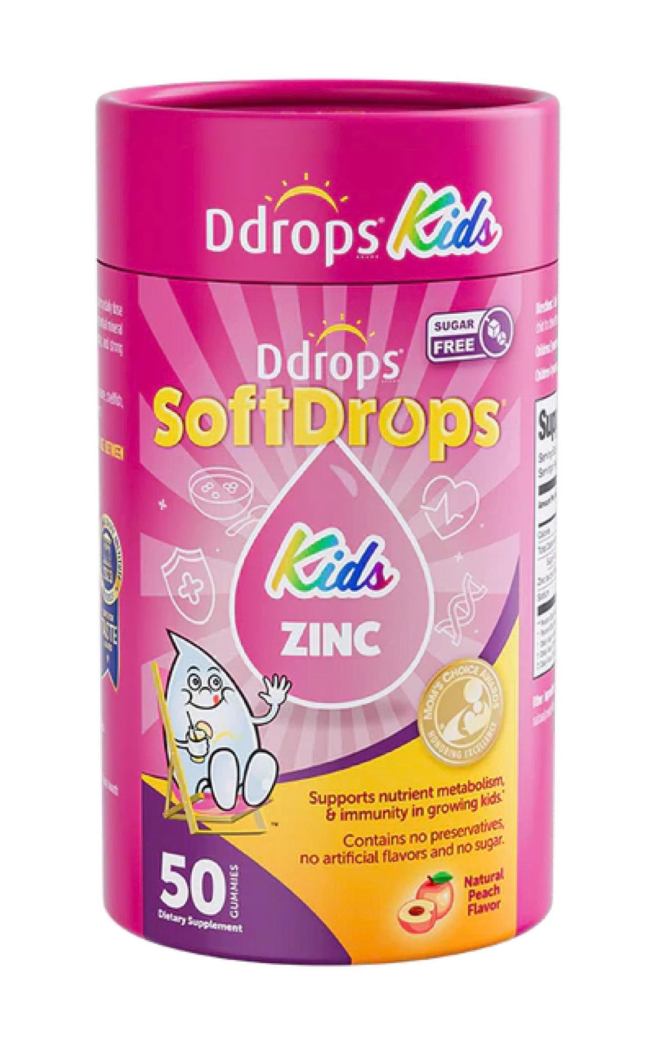  Ddrops SoftDrops Kids ZINC 