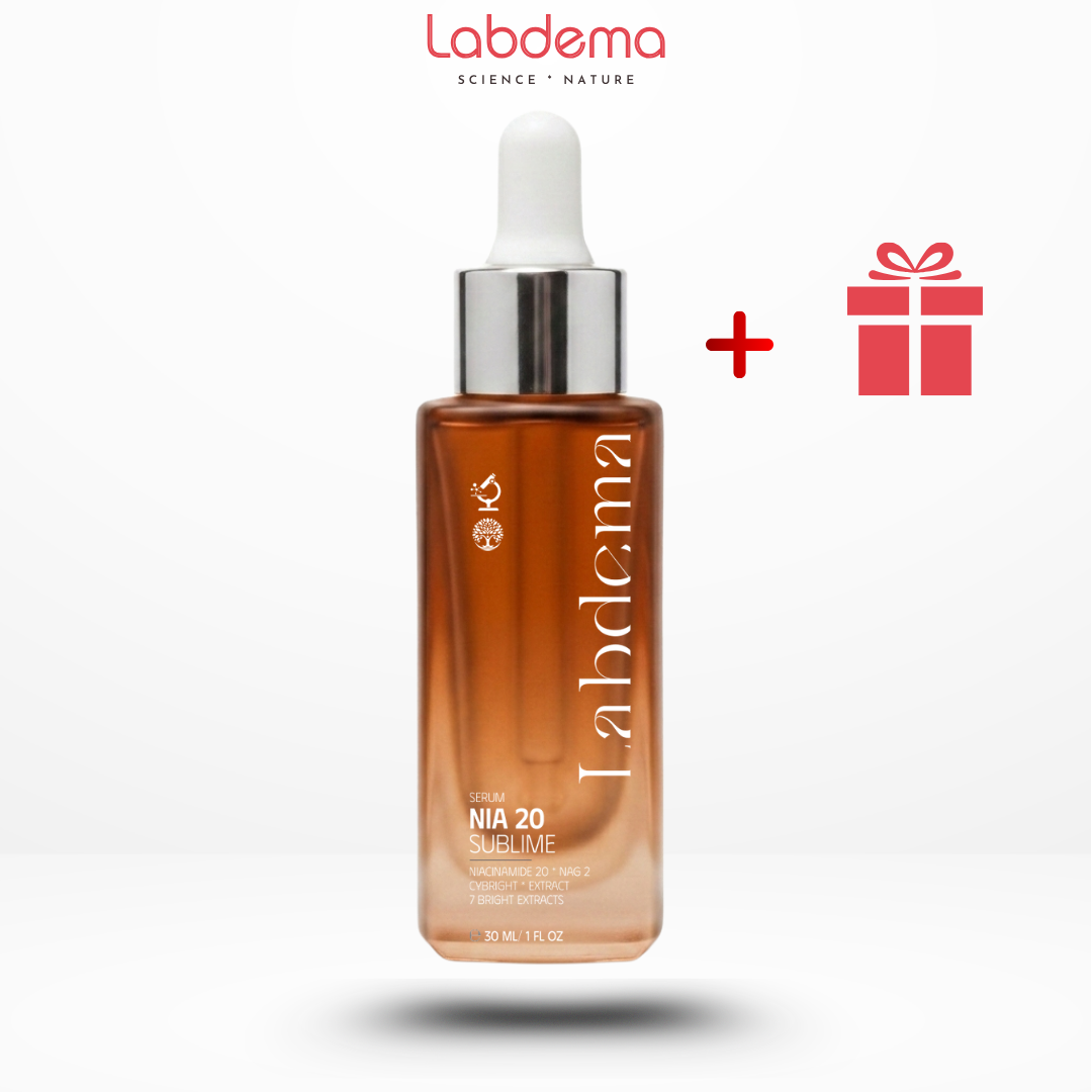  Serum Nia 20 Sublime (30ml) mờ thâm, sáng da, căng mướt - Niacinamide 20%, NAG 2%, tảo Cybright - Labdema | Derma Labs 
