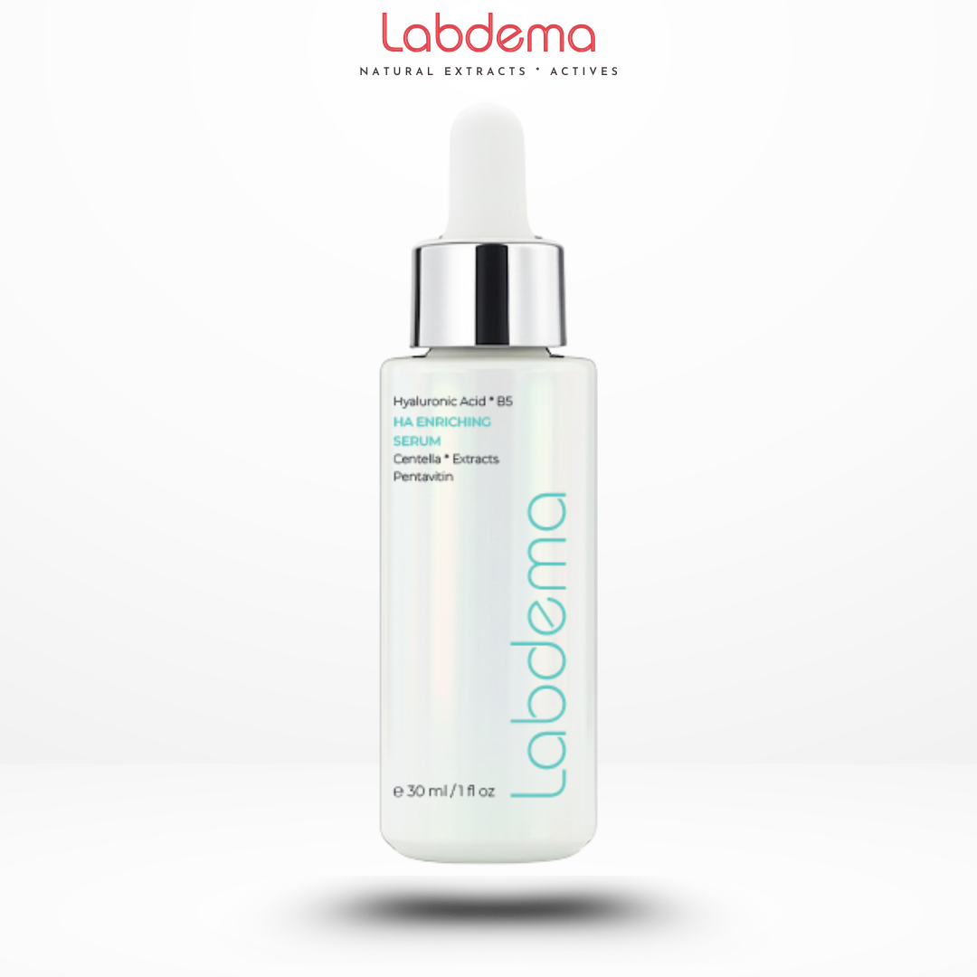  Serum HA Enriching * Labdema (30ml) HA Nano, B5, TECA, Pentavitin - cấp ẩm, làm dịu, phục hồi - Derma Labs 