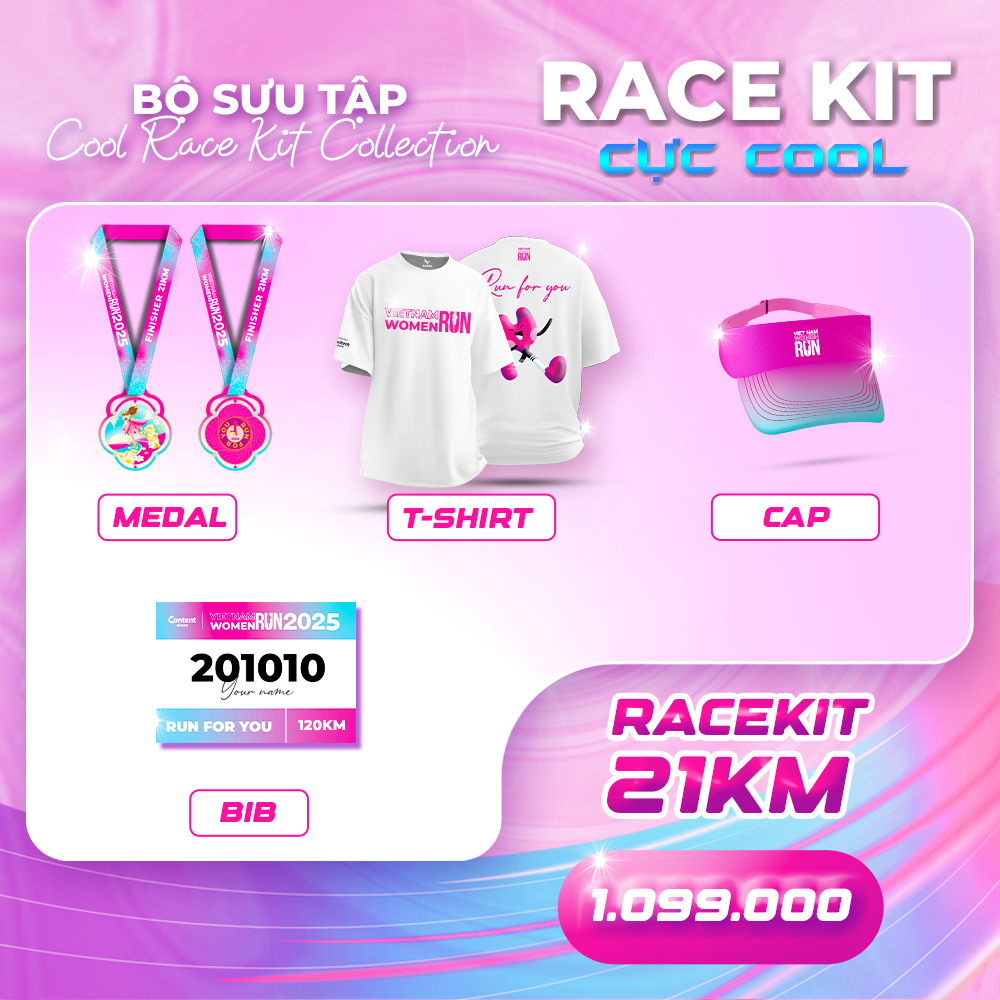 Cự ly 21KM - Bộ Racekit