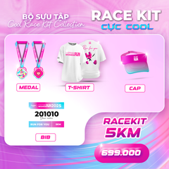 Cự ly 5KM - Bộ RaceKit