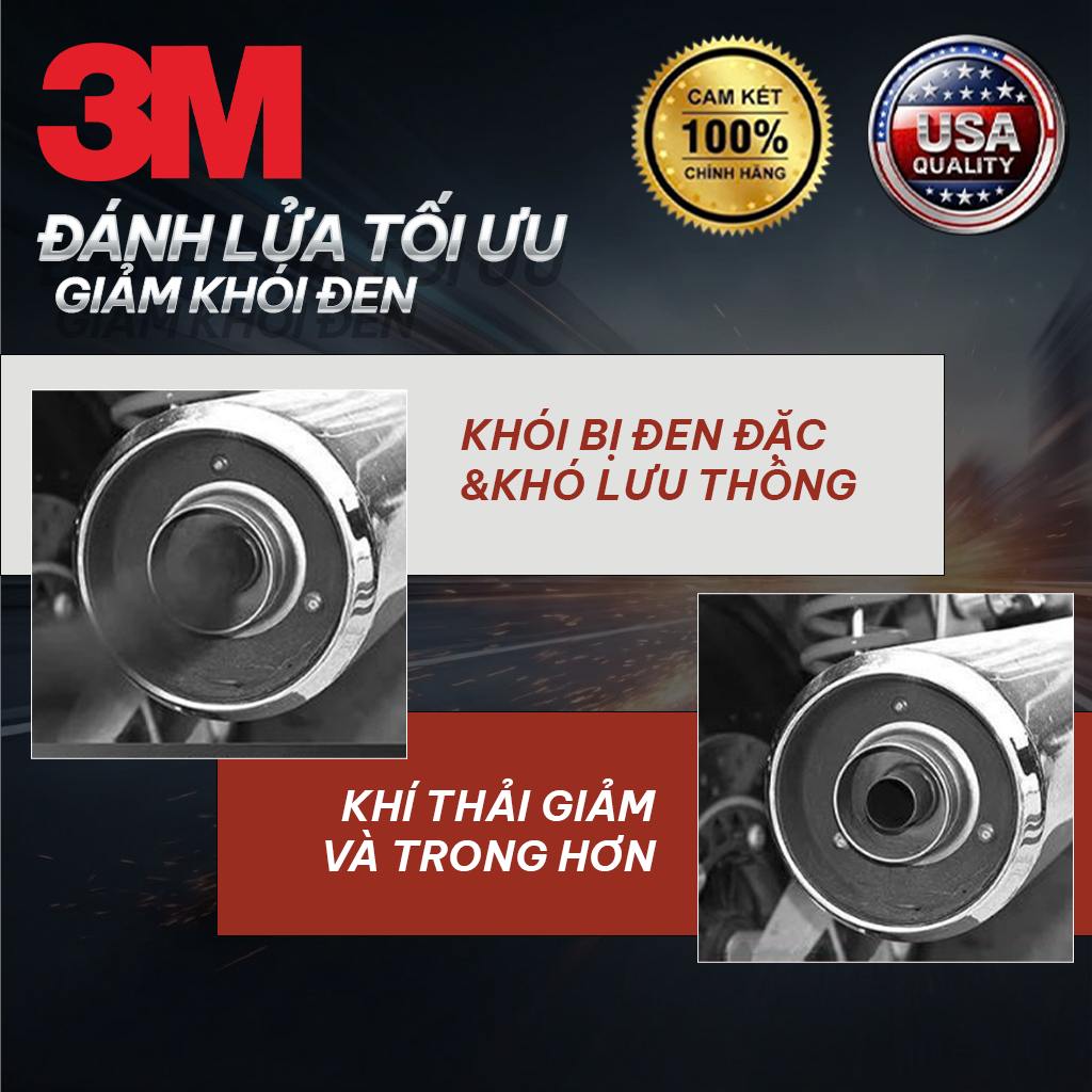 [COMBO 24 CHAI] Dung Dịch Vệ Sinh Kim Phun Buồng Đốt Chính Hãng 3M USA, Tiết Kiệm Nhiên Liệu, Bảo Vệ Động Cơ, Hoá Đơn Chứng Từ Đầy Đủ, 25ML