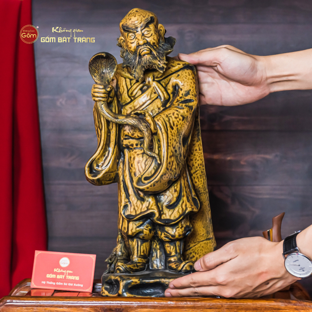 Bộ Tượng Men Vàng Cổ Thập Bát La Hán