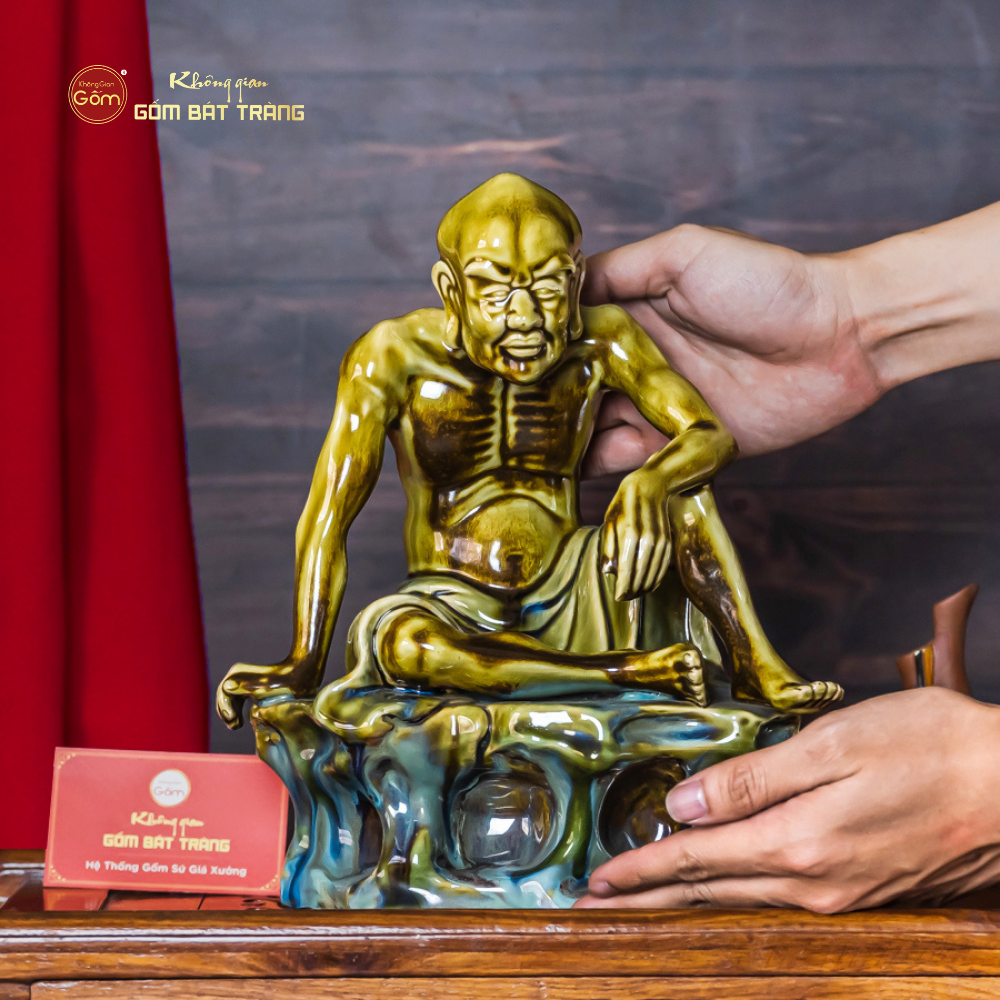 Bộ Tượng Men Ngọc Thập Bát La Hán