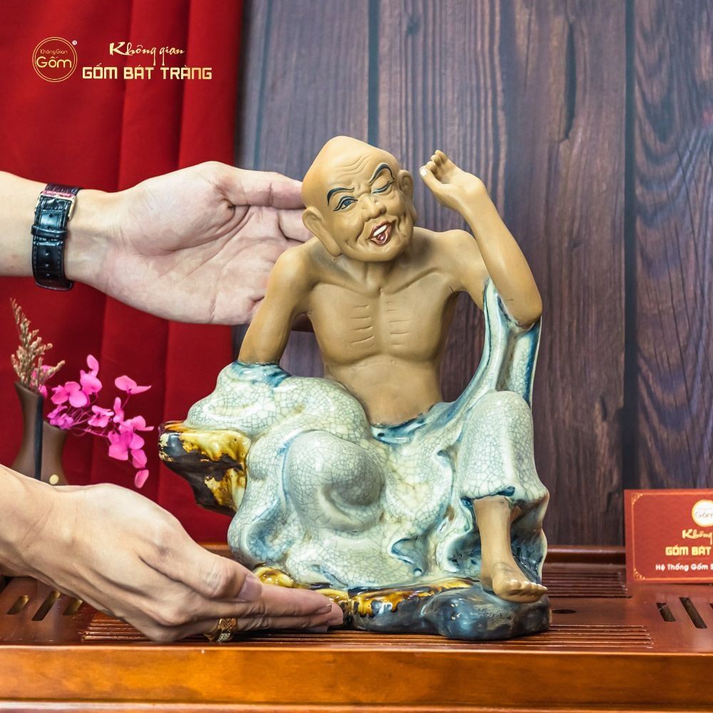 Bộ Tượng Men Rạn Thập Bát La Hán