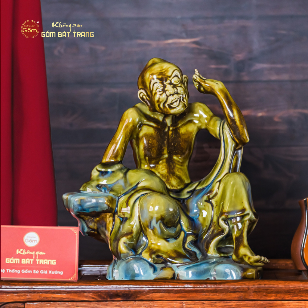 Bộ Tượng Men Ngọc Thập Bát La Hán