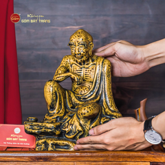 Bộ Tượng Men Vàng Cổ Thập Bát La Hán