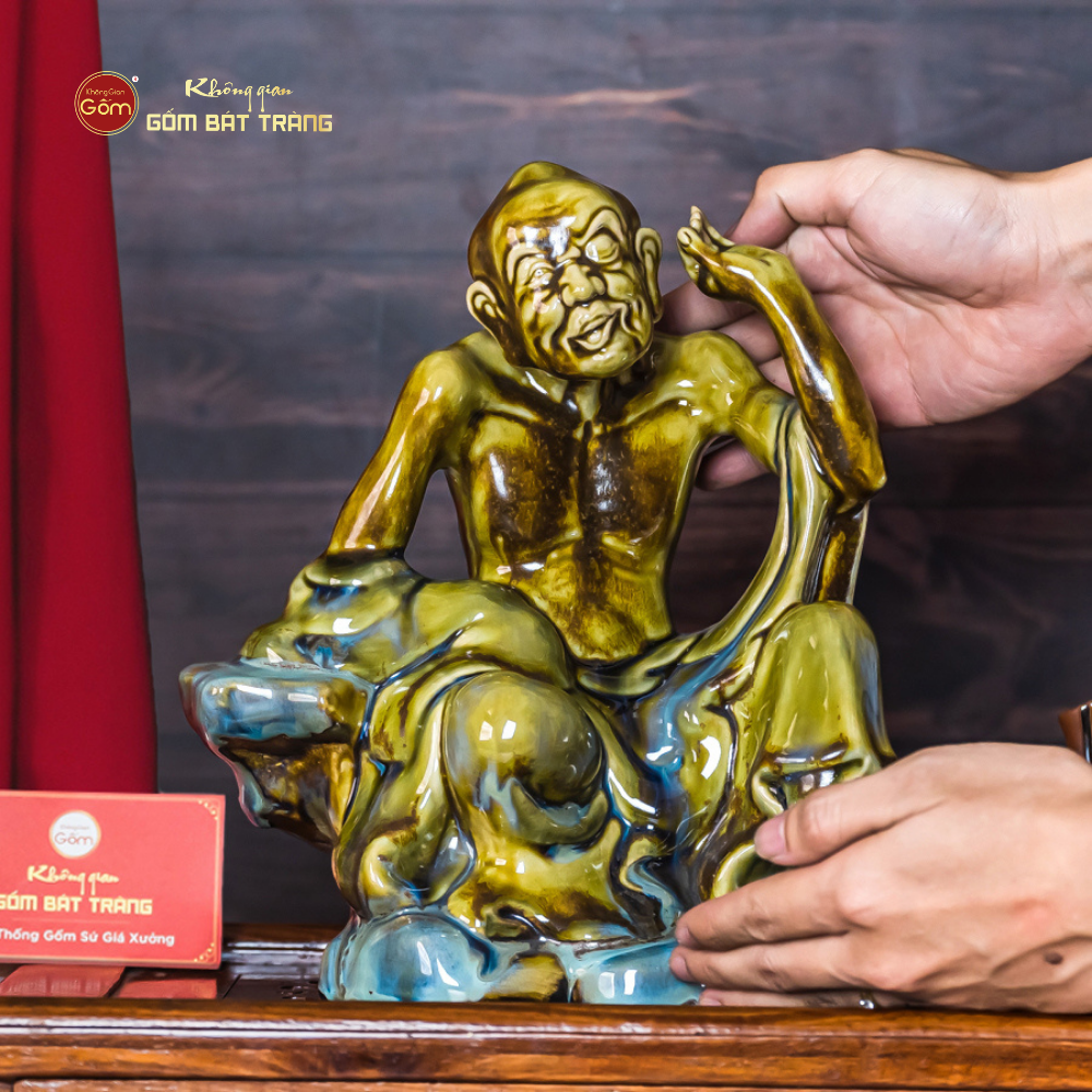 Bộ Tượng Men Ngọc Thập Bát La Hán