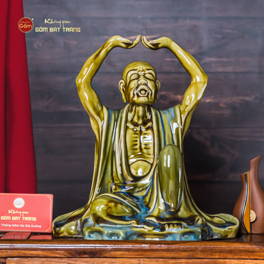 Bộ Tượng Men Ngọc Thập Bát La Hán