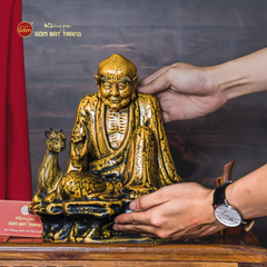 Bộ Tượng Men Vàng Cổ Thập Bát La Hán