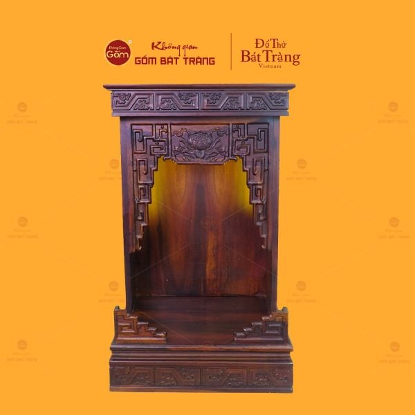 Bàn Thờ Thần Tài Thổ Địa Gỗ Muồng
