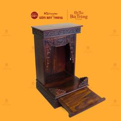 Bàn Thờ Thần Tài Thổ Địa Gỗ Muồng