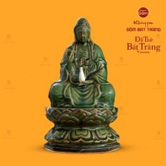 Tượng Phật Quan Âm Tọa Đài Sen