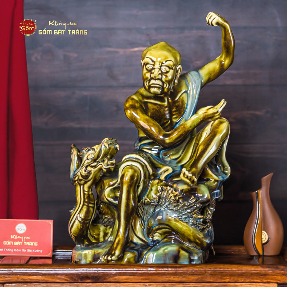 Bộ Tượng Men Ngọc Thập Bát La Hán