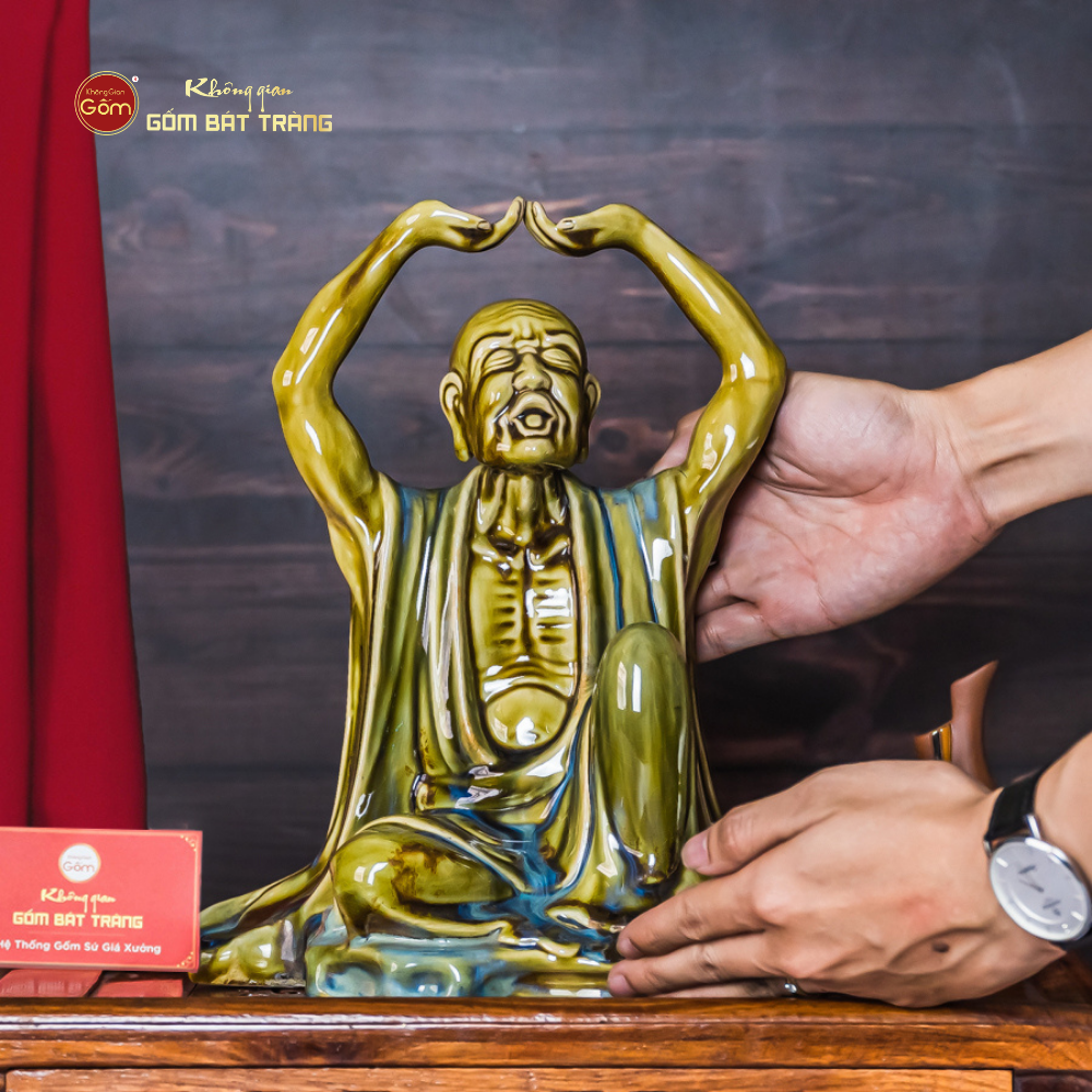 Bộ Tượng Men Ngọc Thập Bát La Hán